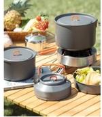 Набор туристической посуды (чайник, кастрюлька, сковорода)