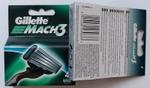 Сменные кассеты Gillette Mach3 4 шт. Евро 3014260239633