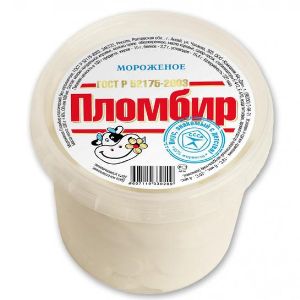 Мороженое пломбир. 