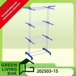 Напольная сушилка с колесами Green Living 202503-15