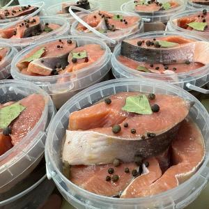 Горбуша стейк с/с