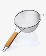 RA-6612 Сито металлическое деревянная ручка 22см RA-6612