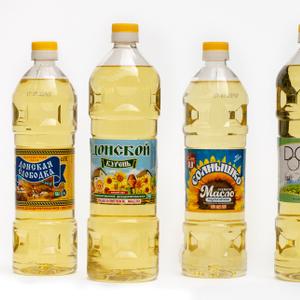 Масло подсолнечное рафинированное дезодорированное высший сорт