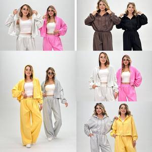 Спортивная двойка укороченный худи