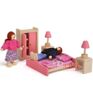 Мебель для кукольного домика. Спальня. 