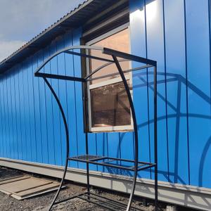 Мангал с крышей