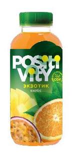 POSITIVITY экзотик сокосодержащий негазированный напиток