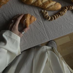 Свечи в виде круассана, багета и другой выпечки