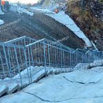 На автодороге "Байкал" строители использовали гибкое бетонное полотно "ТехПолимер"