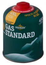 Одноразовый газовый баллон для портативных газовых приборов с клапаном резьбового типа GAS STANDARD TBR-450