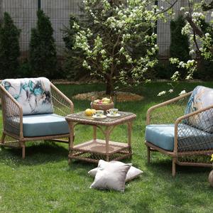 Кофейный набор Пуччини из искусственного ротанга от Malacca