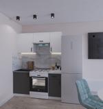 Готовая модульная кухня 1,6 м EASY KITCHEN