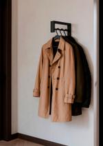 Вешалка для одежды настенная для плечиков металлическая HOOK 459003031 459003031