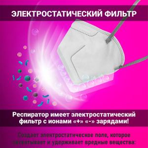 Респиратор PHSV1030M (без клапана) и 1031М (с клапаном) - средство индивидуальной защиты органов дыхания, полностью произведенный в России (Краснодарский край).
Это инновационная маска, которая имеет высококачественные электростатические фильтры, эффективно задерживающие опасные и вредные частицы более чем на 99%. Фильтрация на вдох и выдох!
Респираторы FFP3 NR D- самого высокого класса защиты, каждый в индивидуальной упаковке.
Специально разработанная форма обеспечивает комфортное ношение и плотное прилегание к лицу и носу.
Респиратор можно носить до 48 часов непрерывно.
5 нетканых слоев изготовленные по ГОСТ Р.
Маски подходят для использования в медучреждениях, промышленности, производствах, строительстве, монтаже, лабораториях, в быту и других местах, где требуется надежная защита от аэрозолей, пыли и химических реагентов.
Респиратор может применяться при строительных и ремонтных работах, покраски, при работе с аэрозолями, а также при работе в помещениях с повышенной влажностью и запылённостью. Обеспечивает респираторную защиту от пыли, краски, смол, аэрозолей, дыма, подходит для опрыскиваний и обеззараживания помещений. Запахи блокирует частично, а вредные вещества до 99%.
Респиратор на 99% защищает от аллергии, поллиноза и защищает от:
Растительной пыли (пеньковая хлопковая, древесная, табачная, мучная, сахарная, угольная);
Животной пыли (шерстяная, роговая, кожаная, пуховая);
Металлической пыли (железная, чугунная стальная, медная, свинцовая);
Минеральной пыли (наждачная, цементная, стеклянная, известковая, дорожная);
Респиратор-маска подходит для защиты от вирусов в периоды пандемий или сезонных вспышек гриппа и других болезней.
Маска незаменима в индустрии красоты для предоставления различных процедур.
Также, респиратор незаменим для садоводов и огородников: защита от пыльцы, порошкообразных удобрений и ядохимикатов, не выделяющих токсичных газов и паров.
Для людей с аутоиммунными заболеваниями: аллергия, астма, онкология – наш респиратор поможет снизить риск обострения.
Ваши здоровье и безопасность – это приоритет и респиратор поможет вам. Все необходимые документы в наличии. Доставка по всей России.