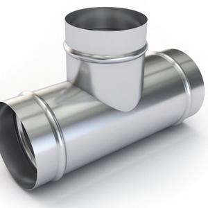 Тройник круглый