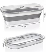 RA-9160 Ведро-таз складной силиконовый RA-9160