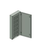 Щит распределительный навесной с фальш панелью ЩРН-60 IP54 ЭПМ ФР-00027435