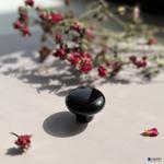 Ручка мебельная кнопка 05308 W