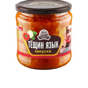 закуска "Тещин язык"  460г ст/б твист-офф