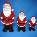 Керамическое украшение рождества, Figurine Santa Claus (домашнее украшение)