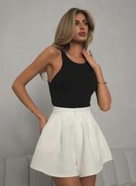 Юбка-шорты (белый)