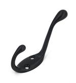 Metal wall mounted rack towel coat hook hanger P55