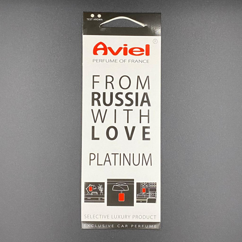 Ароматизатор AVIEL "PLATINUM" бумажный Aviel 32003
