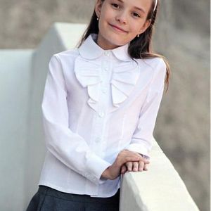 БЛУЗКА 139-1. Милая блузка с декоративным бантиком по полочке. Рукав длинный. Модель для девочек младшей школы.

Состав: Хлопок 71%, полиэстер 24%, эластан 5%.