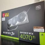 MSI GeForce RTX 4070 Ti VENTUS 3 X 12G OC графическая плата OC модель новый RTX4070TIVENTUS