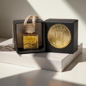Автопарфюм премиум качества золотой флакон