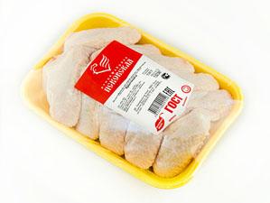 Крылышко цыплят-бройлеров на подложке замороженное Псковская Птицефабрика (Племрепродуктор Назия)