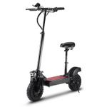 2000 Вт 60 км Складной портативный электросамокат с двумя двигателями С Seat Commuter
