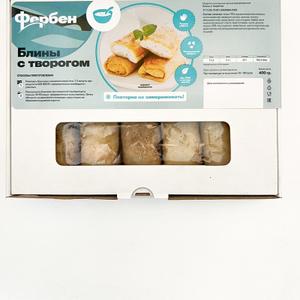 Блины с творогом