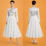 Lumière — Тюлевая юбка-миди с подкладкой