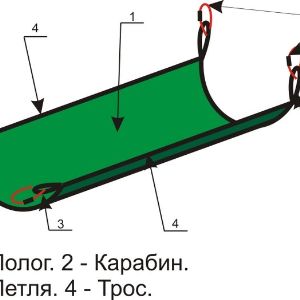 Трап спасательный пожарный &#34;ШАНС&#34;.  коллективное мобильное  натяжное  пожарным спасательное устройство  для  эвакуации спасаемых из жилых и прочих помещений,  организации  экстренной помощи  и  спасения   людей.