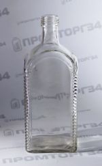 Стеклянная винтовая бутылка 500 мл (арт. К37-В28-1-500)