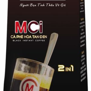 Растворимый кофе фирмы «ME TRANG» «MCI» 2в1
Состав: кофе, сахар.
Внутри пакета порционная  ложка.
Вес: 500 грамм.
Не в пакетиках! Насыпать ложкой.