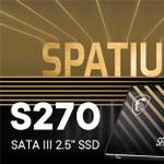 MSI SPATIUM S270 — востребованный SSD оптом для прибыли вашего бизнеса