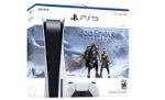 Sony PlayStation 5 God of War Ragnarok Bundle Standard Edition Console, Support 4K @ 120Hz, AMD Zen 2, AMD RDNA 2 GPU, 16GB RAM, Built-in 825GB SSD, Tempest 3D AudioTech, INTL Ver, White 113206