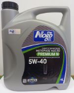 Масло моторное Nord OIL Premium N 5w-40 SN/CF объем 4 литра NRL002