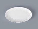 Овальная тарелка 12.0 дюймов белого цвета (Фарфор) Hosen Two Eight. HS012674
