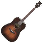 Ibanez AVD10E Artwood Vintage ‘Thermo Aged' Electro-Acoustic Brown Violin Sunburst