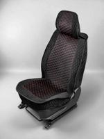 Комплект накидок на весь салон VELVET TARFASHION Чёрный (красная линия) / BLACK RED LINE