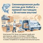 Свежемороженая рыба оптом для HoReCa — прямой поставщик с 20-летним опытом!