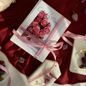 Пример упаковки аромасаше к 8 марта