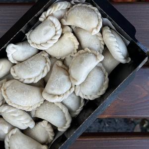 Вареники с капустой, картошкой, творогом
