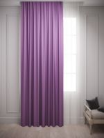Штора Костромской текстиль Блэкаут фиолетовый (150*260) 00-00803552