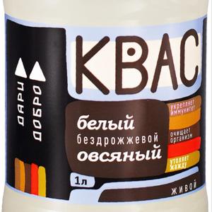 Квас белый ДариДобро овсяный, 1л