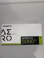(Оптовая продажа) Видеокарта Gigabyte RTX 5060 Ti AERO OC 16GB белого цвета, протестирована, работает исправно, быстрая доставка ️