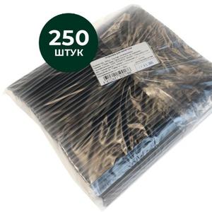 Трубочки пластик черные прямые 210*5 мм, в упаковке 250 шт. Есть россыпью и в индивидуальной полиэтиленовой упаковке